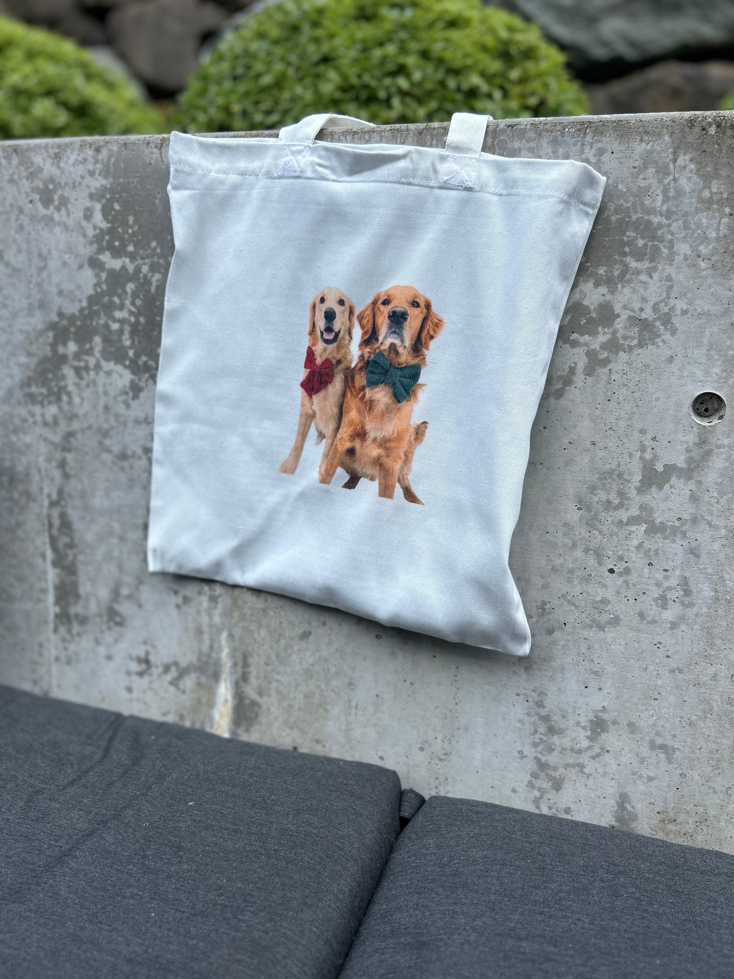 Copper and Peanut Tote Bag