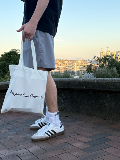 Support Our Animals Tote Bag